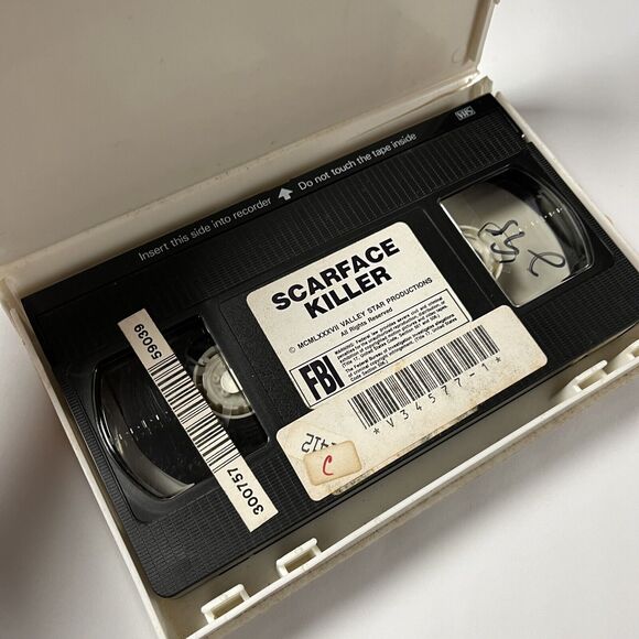 Scarface Killer (Rulers of the City) VHS Tape Jack Palance 1976 Fernando Di Leo - Picture 4 of 5